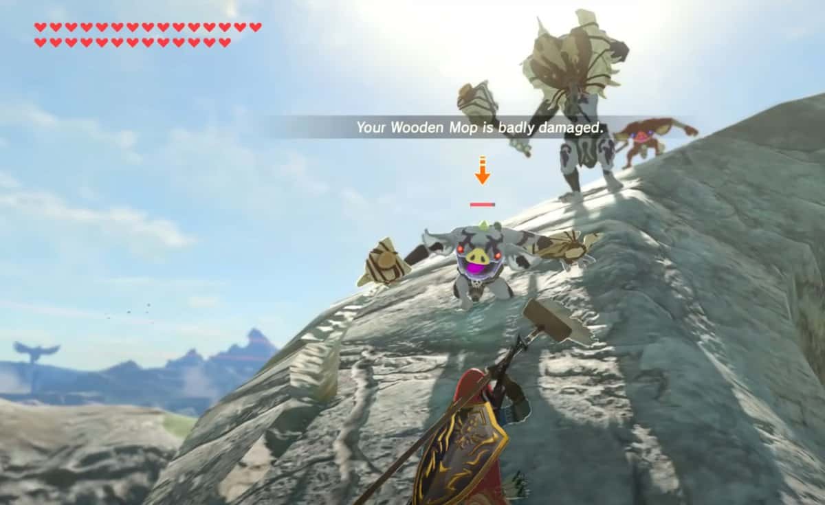How To Repair Weapons In Zelda: Breath Of The Wild