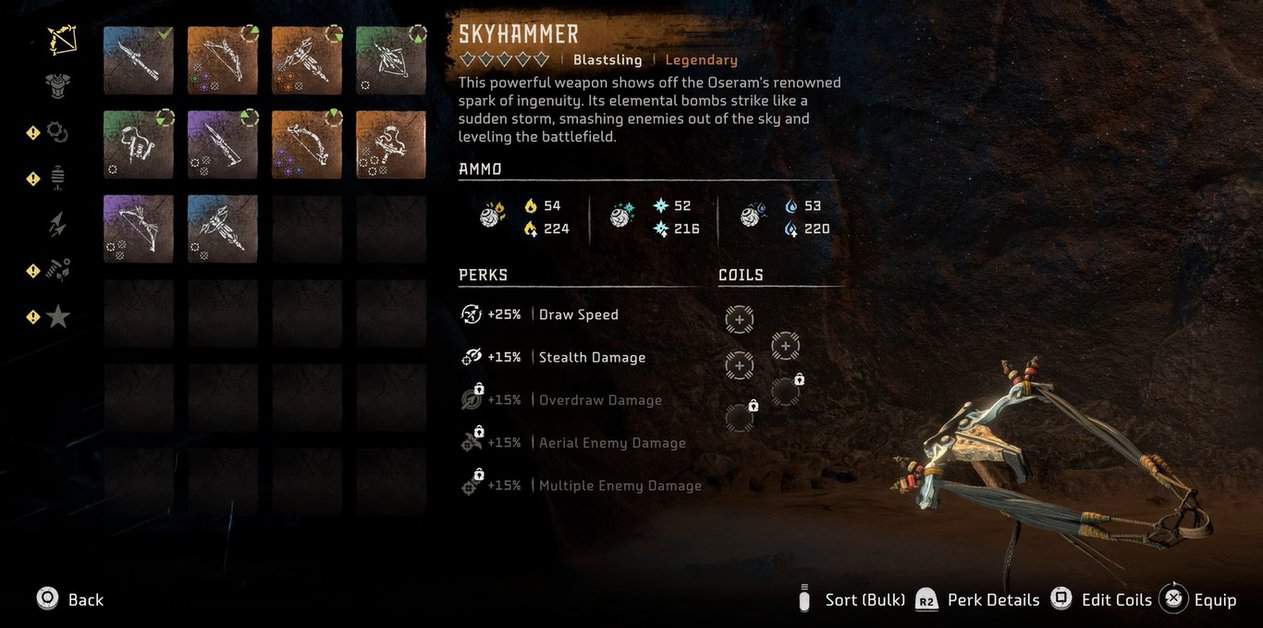 How To Get Legendary Skyhammer In Horizon Forbidden West