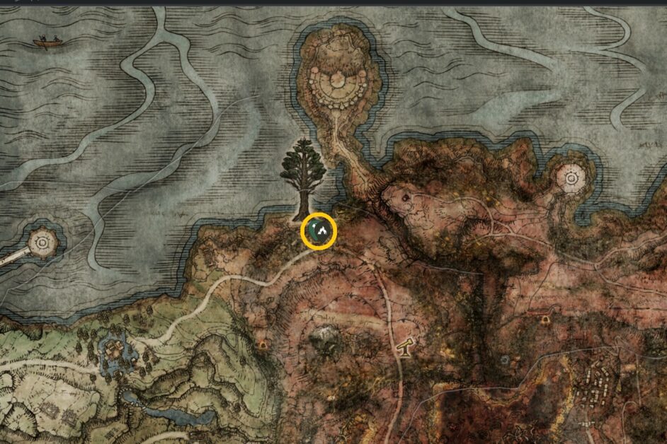 Imp Head (Wolf) map location in Elden Ring