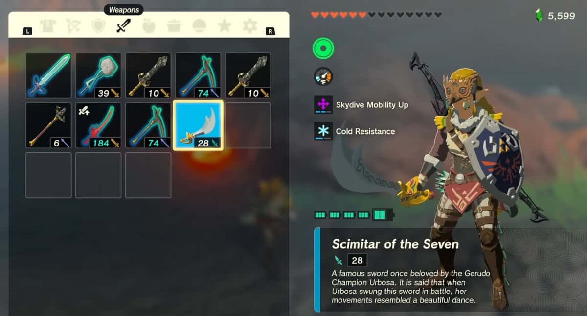 Zelda: Tears Of The Kingdom Best Swords