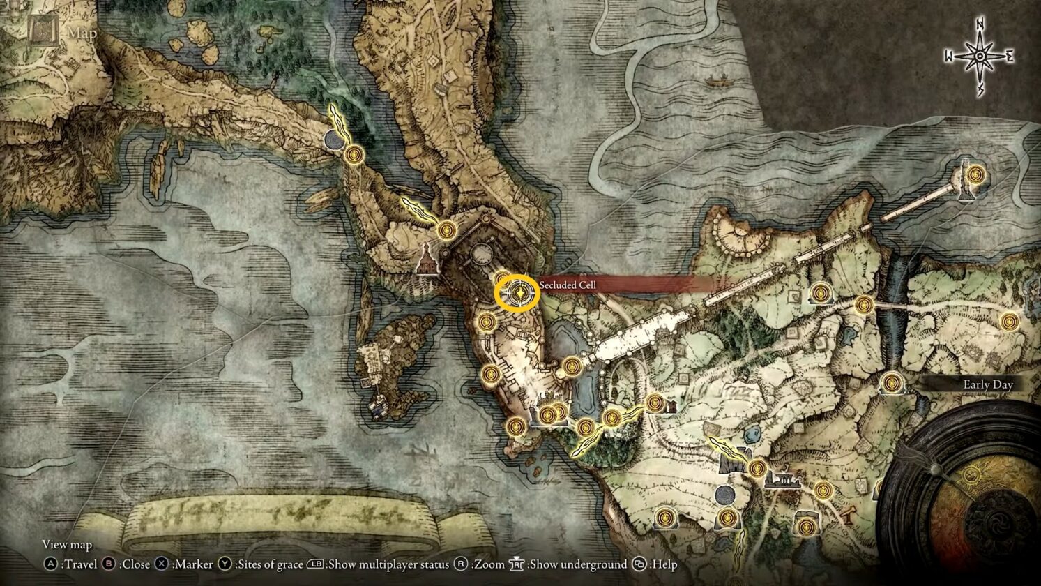 Arsenal Charm map location in Elden Ring