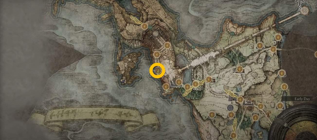 Banished Knight Armor set map location in Elden Ring