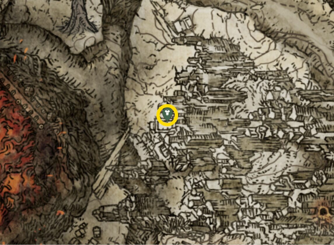 Bloodhound Knight Set map location in Elden Ring