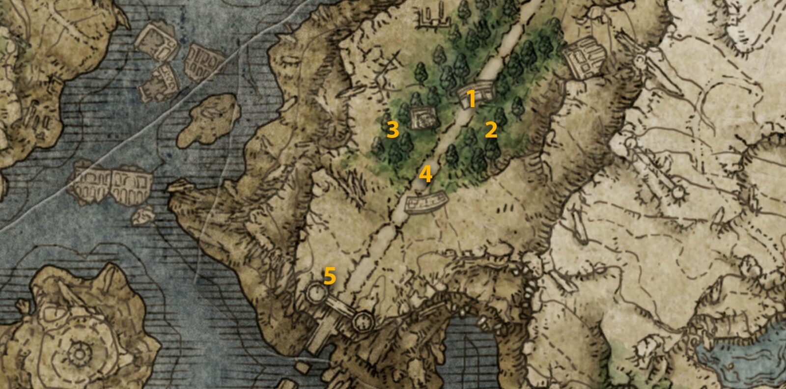 Cuckoo Knight map locations in Elden Ring