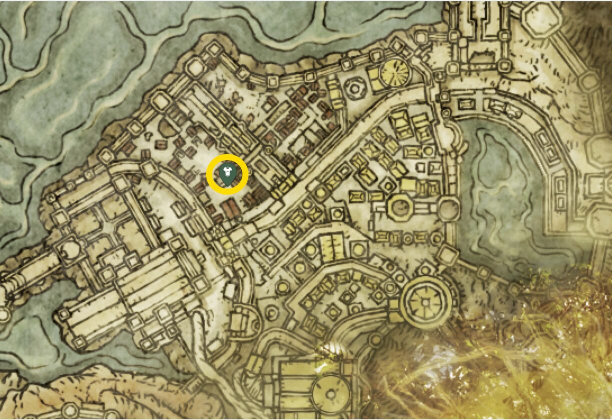 Omensmirk Mask map location in Elden Ring