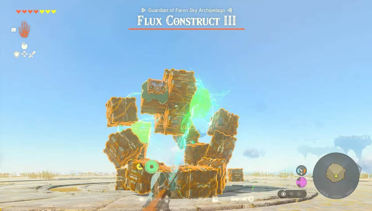 Flux Construct in Zelda Tears of the Kingdom