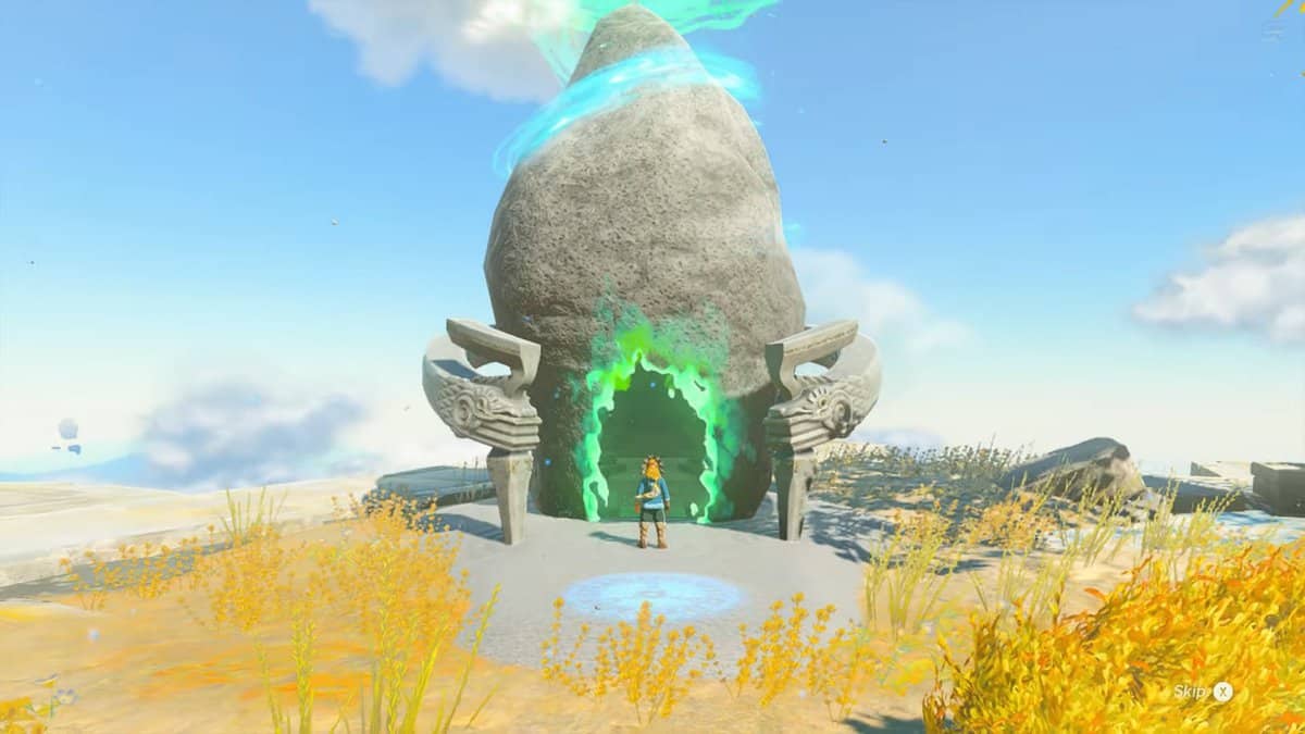 Ganos Shrine in Zelda Tears of the Kingdom