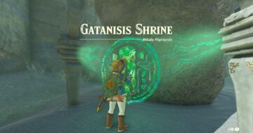 Gatanisis Shrine in Zelda Tears Of The Kingdom