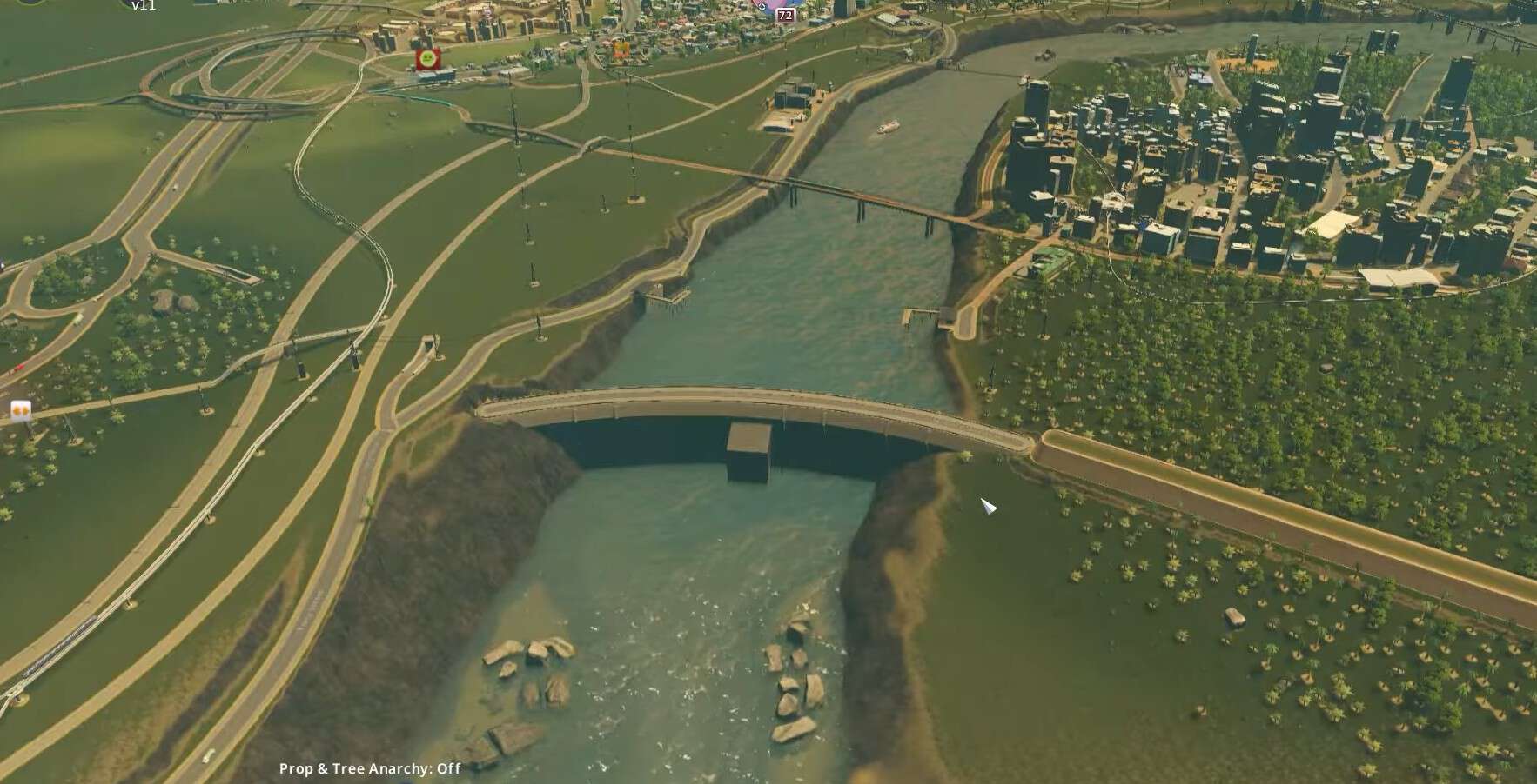 Hydro Electric Power Plant (Dam) in Cities Skylines