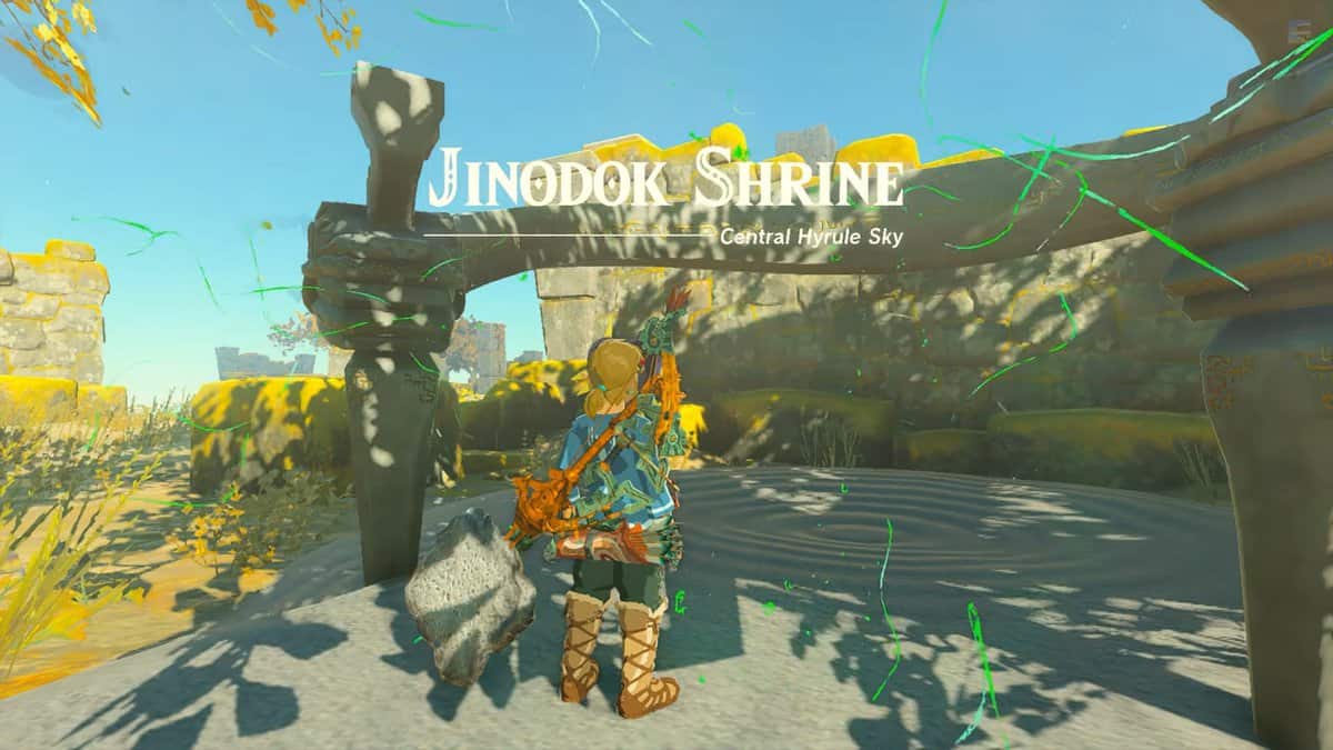Jinodok Shrine in Zelda Tears Of The Kingdom
