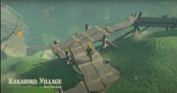 Kakariko Village in Zelda Tears of the Kingdom
