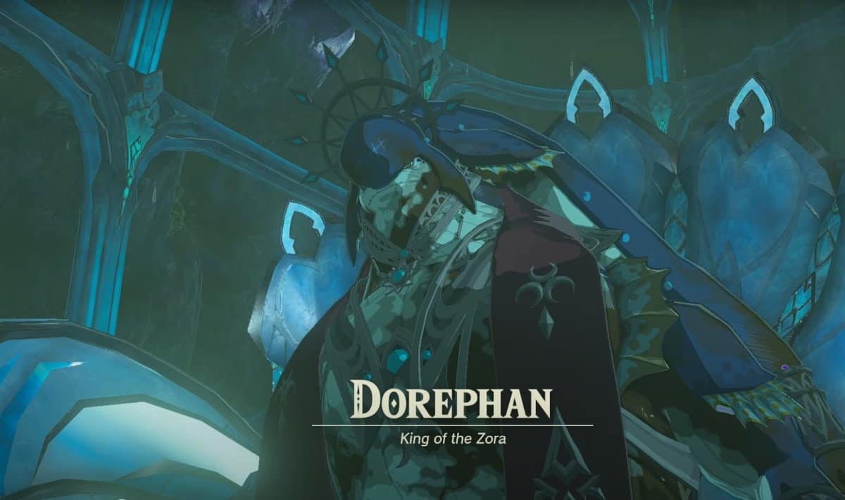 King Dorephan Zelda Tears of the Kingdom