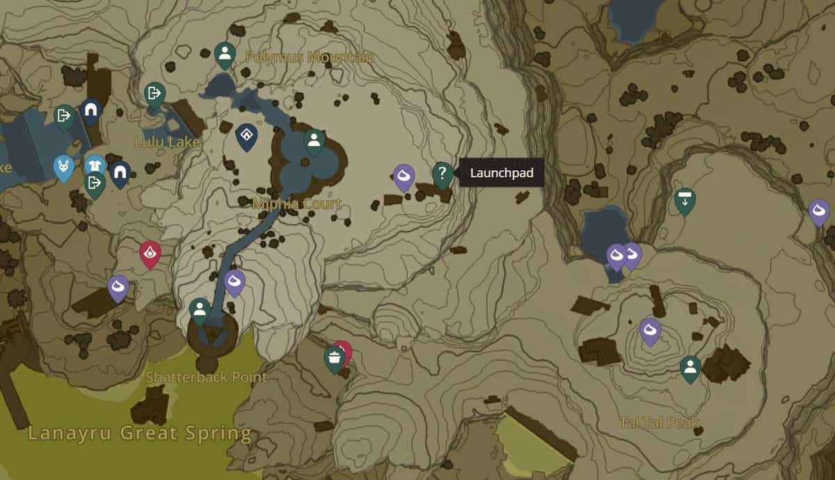Land of the Sky Fish Island location in Zelda TotK