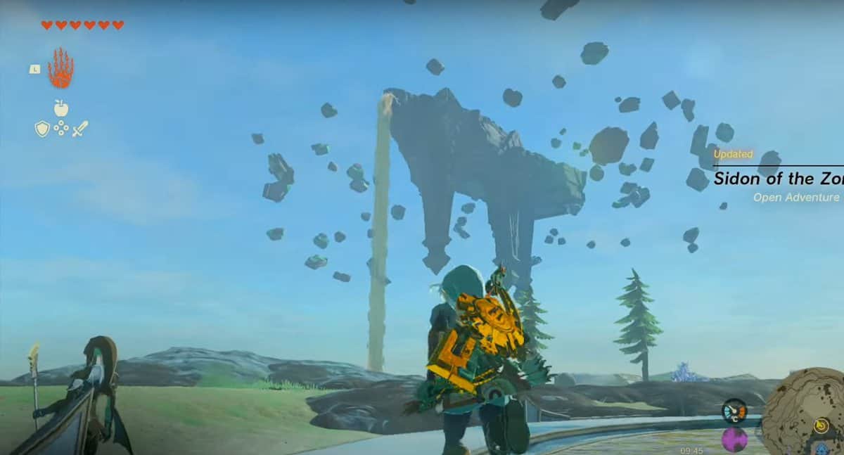 Land of the Sky Fish in Zelda Tears of the Kingdom