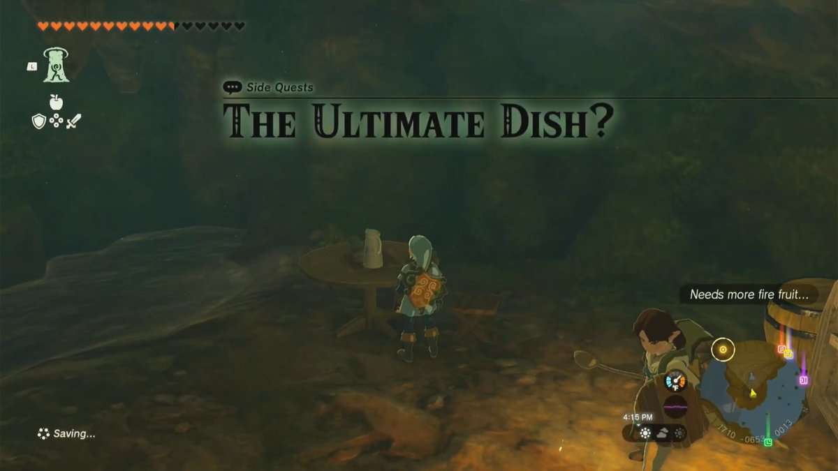 Zelda: Tears Of The Kingdom The Ultimate Dish? Walkthrough 