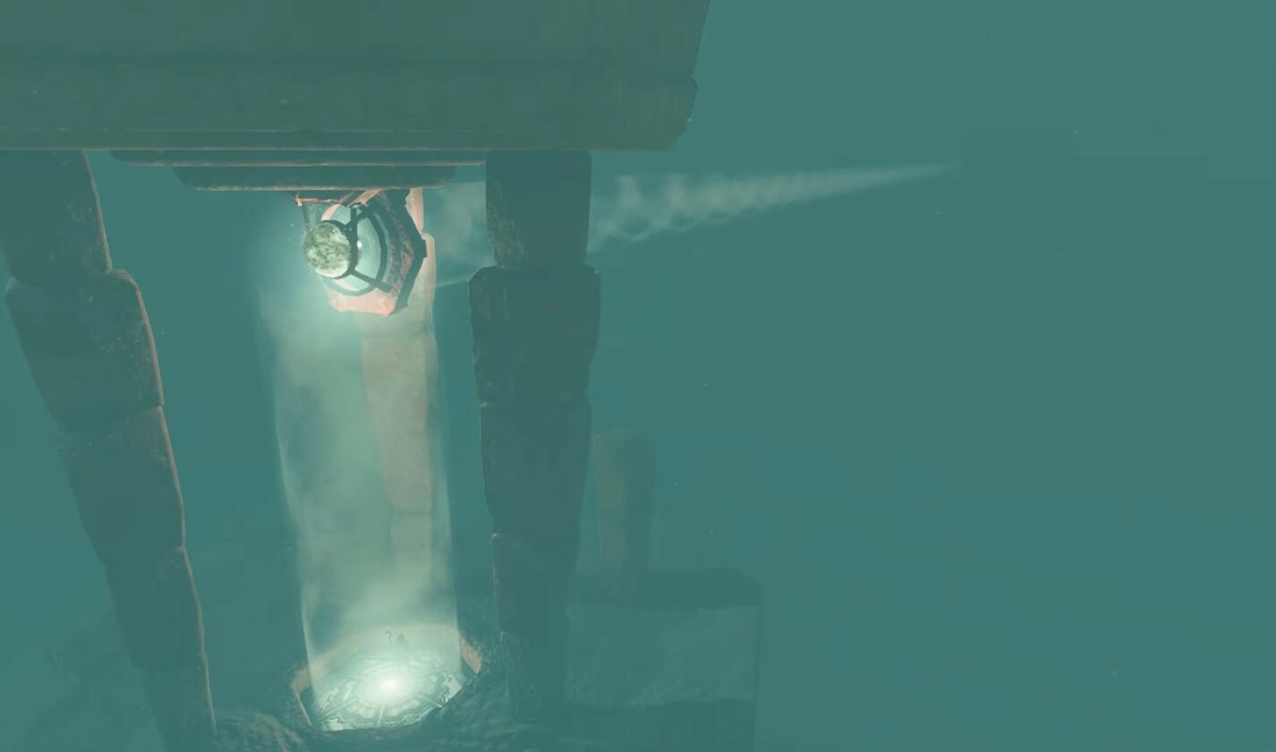Light Pillar 1 in Zelda Tears of the kingdom