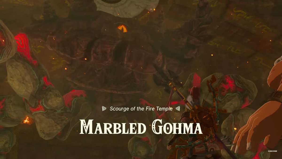 How To Defeat Marbled Gohma Boss In Zelda: TotK