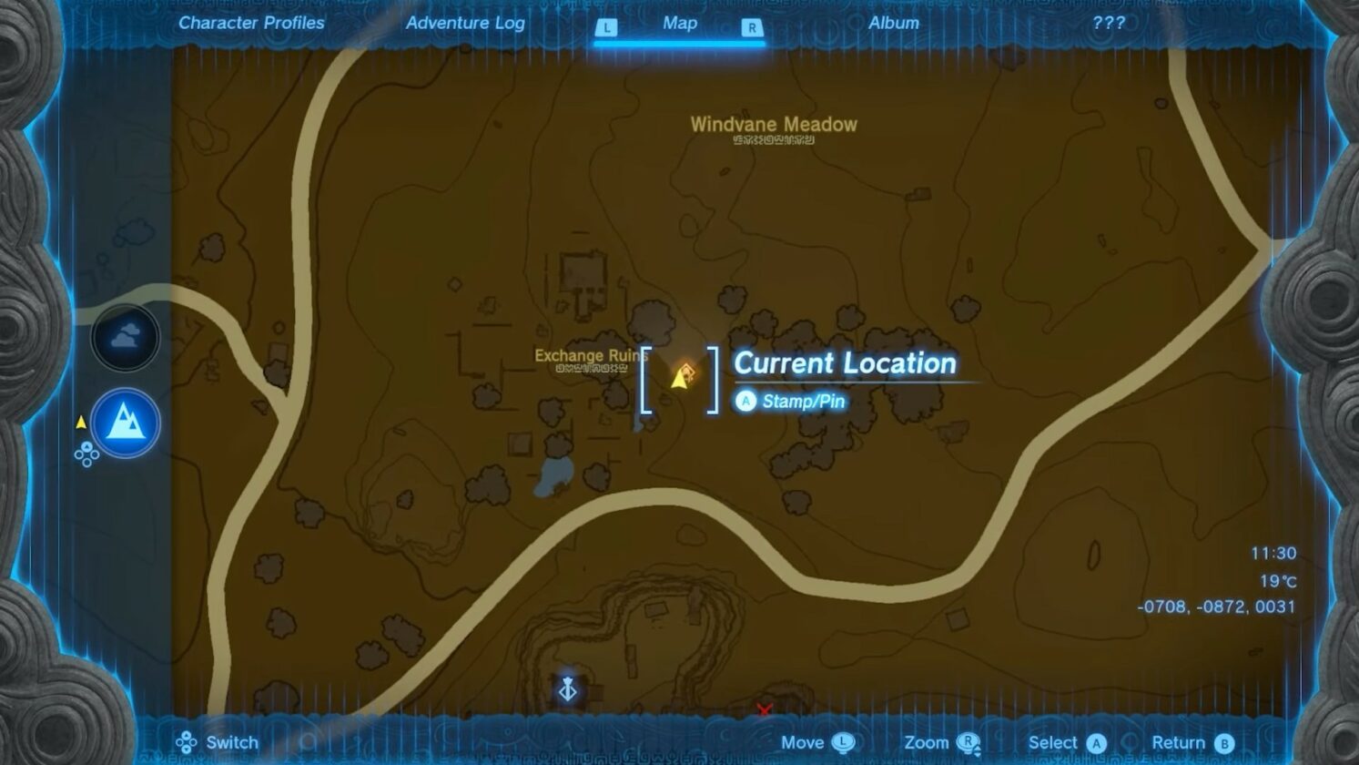 Mayachin Shrine map location in Tears of the Kingdom