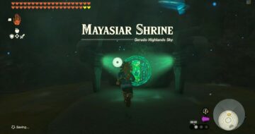 Mayasiar Shrine in Zelda Tears Of The Kingdom