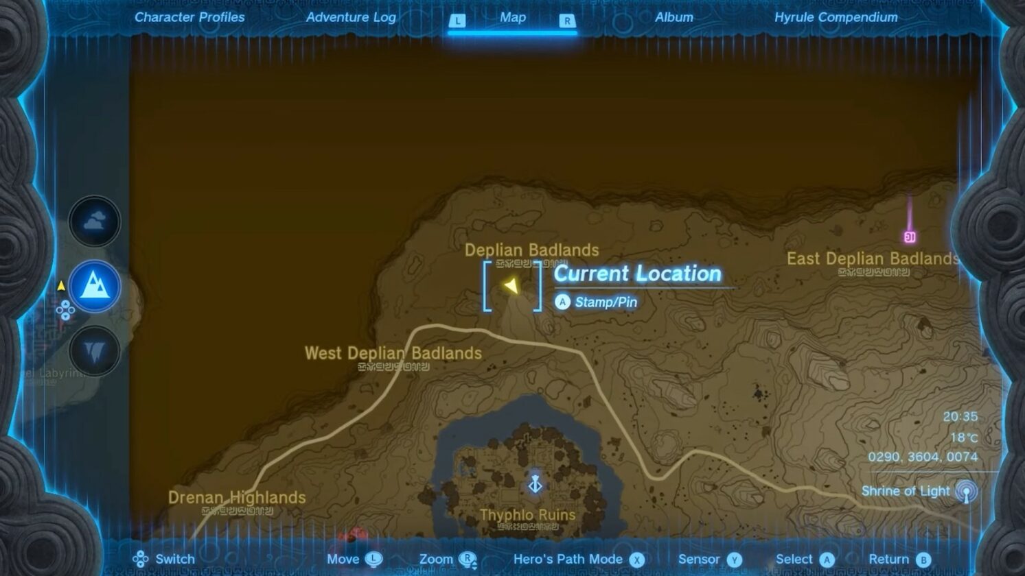 tears of the kingdom minetak shrine location on map