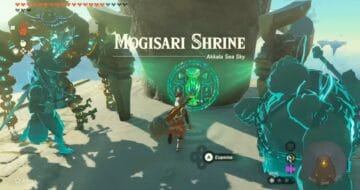 Mogisari Shrine in Zelda Tears of the Kingdom