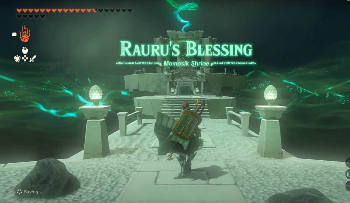 Momosik Shrine in Zelda Tears of the Kingdom