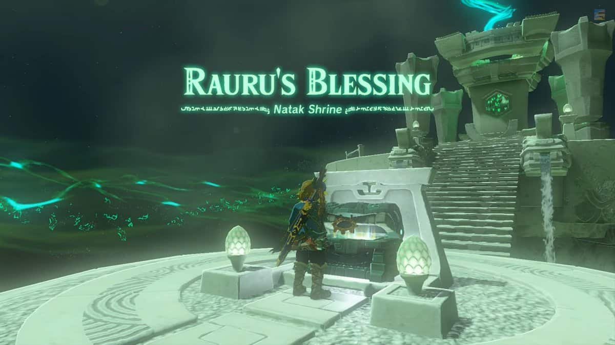 Zelda: Tears Of The Kingdom Natak Shrine Walkthrough