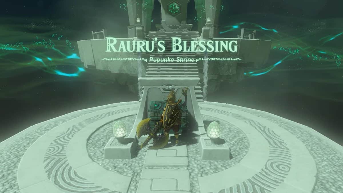 Pupunke Shrine in Zelda Tears of The Kingdom