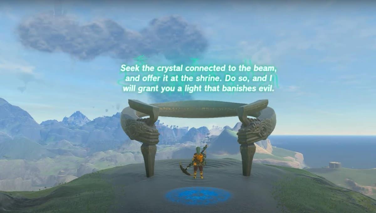 Zelda: Tears Of The Kingdom Ride The Giant Horse Guide