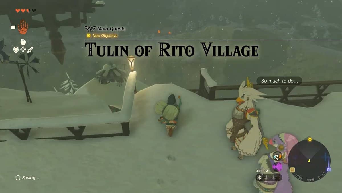 Zelda: Tears Of The Kingdom Rito Village Location