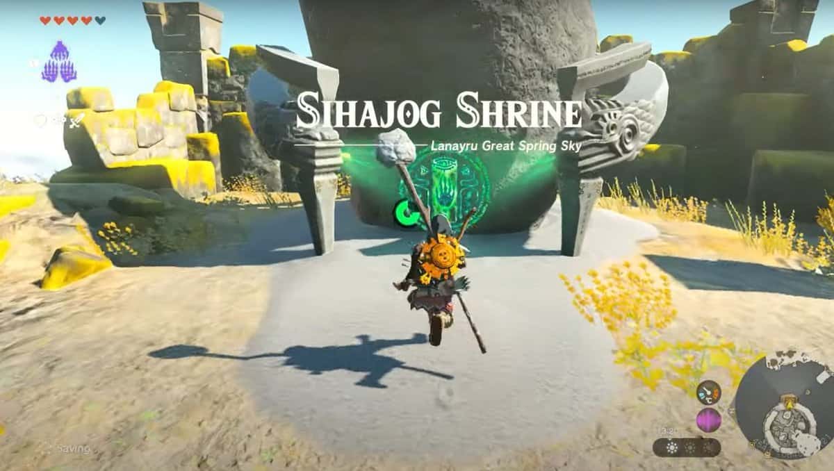 Zelda: Tears Of The Kingdom Sihajog Shrine Walkthrough