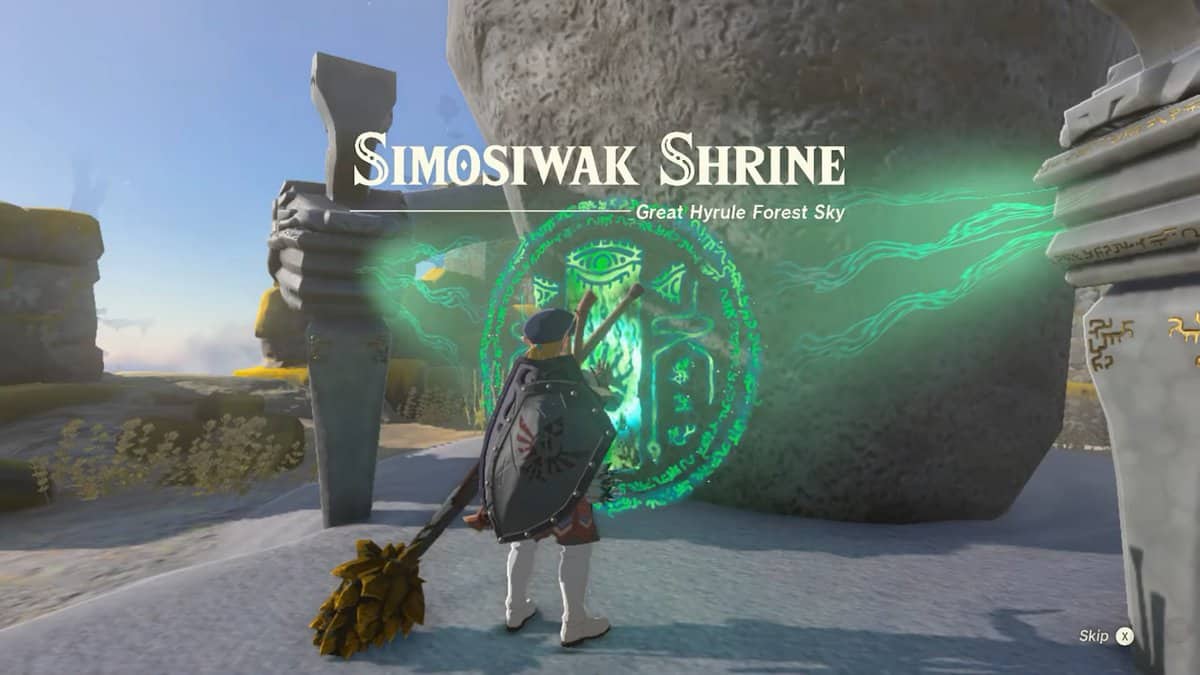Simosiwak Shrine Walkthrough In Zelda: Tears Of The Kingdom