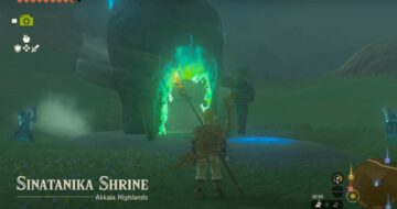 Sinatanika Shrine in Zelda Tears of the Kingdom