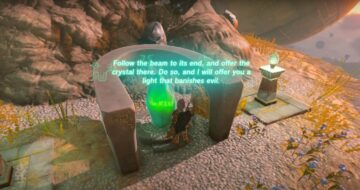 Sky Mine Crystal Shrine Quest in Zelda TotK