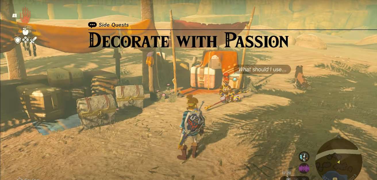 Zelda: Tears Of The Kingdom Decorate With Passion Walkthrough
