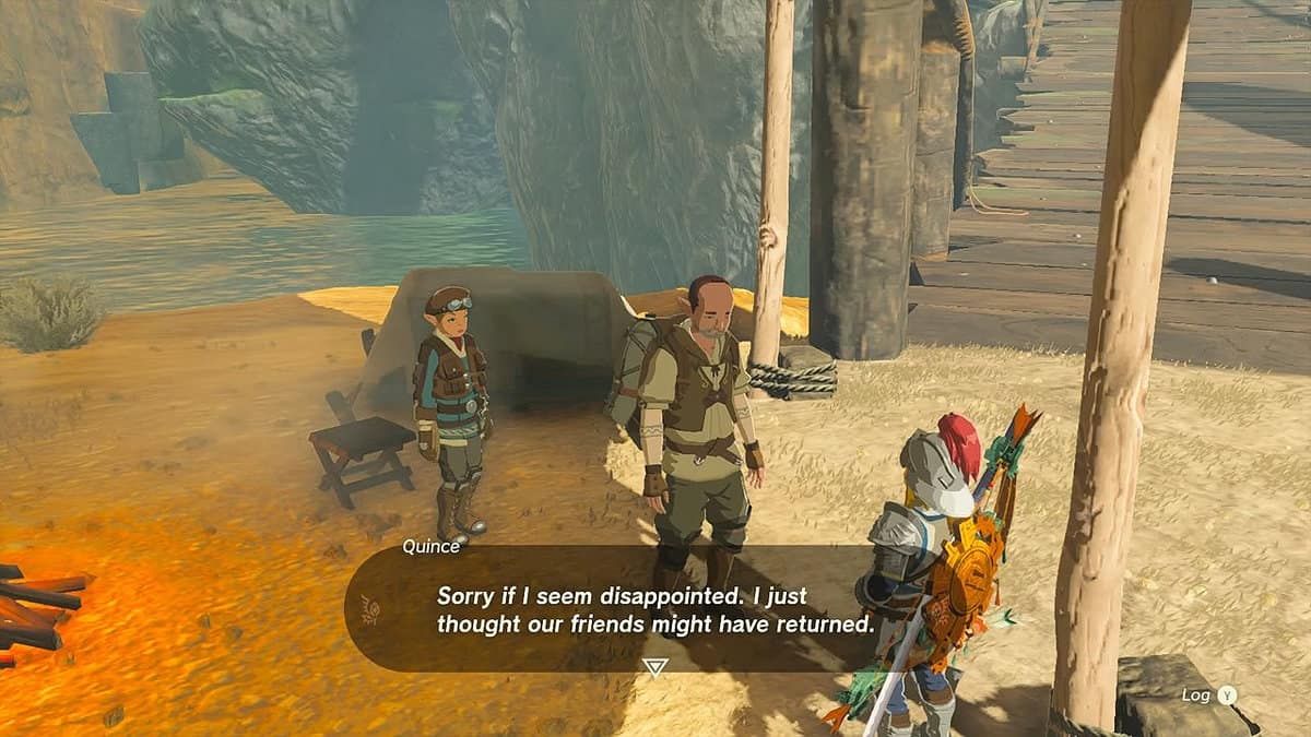 Tears Of The Kingdom Disaster In Gerudo Canyon