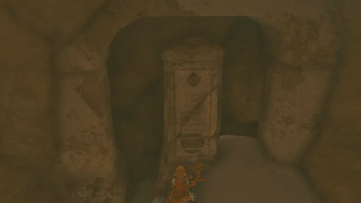 Stelae 2 location in the Zelda's Heroine's Secret quest