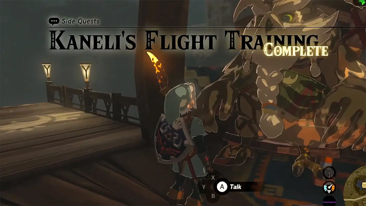 Zelda: Tears Of The Kingdom Kaneli’s Flight Training Walkthrough