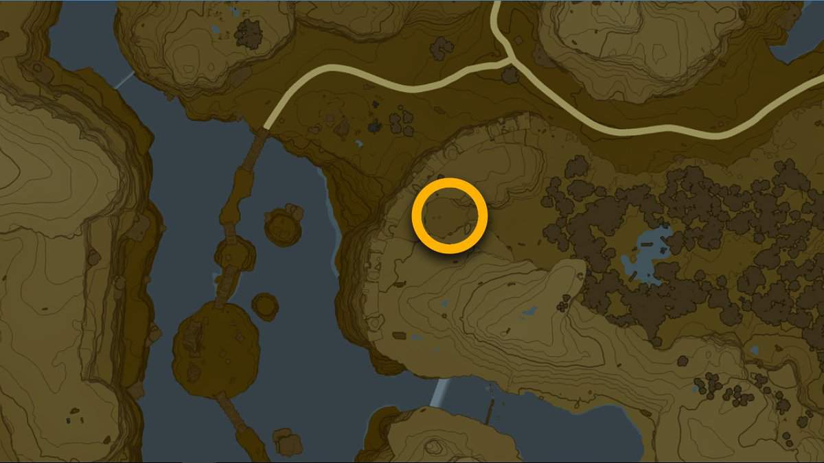 Riogok Shrine map location in Tears of the Kingdom