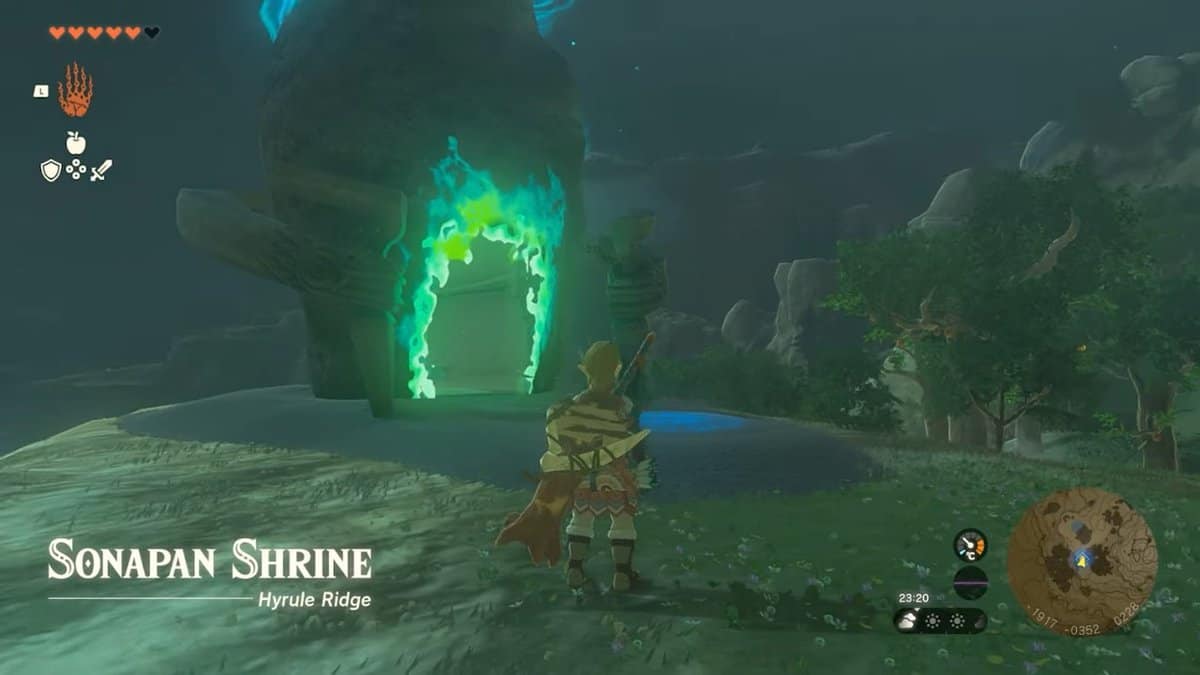 Sonapan Shrine Walkthrough In Zelda: Tears Of The Kingdom