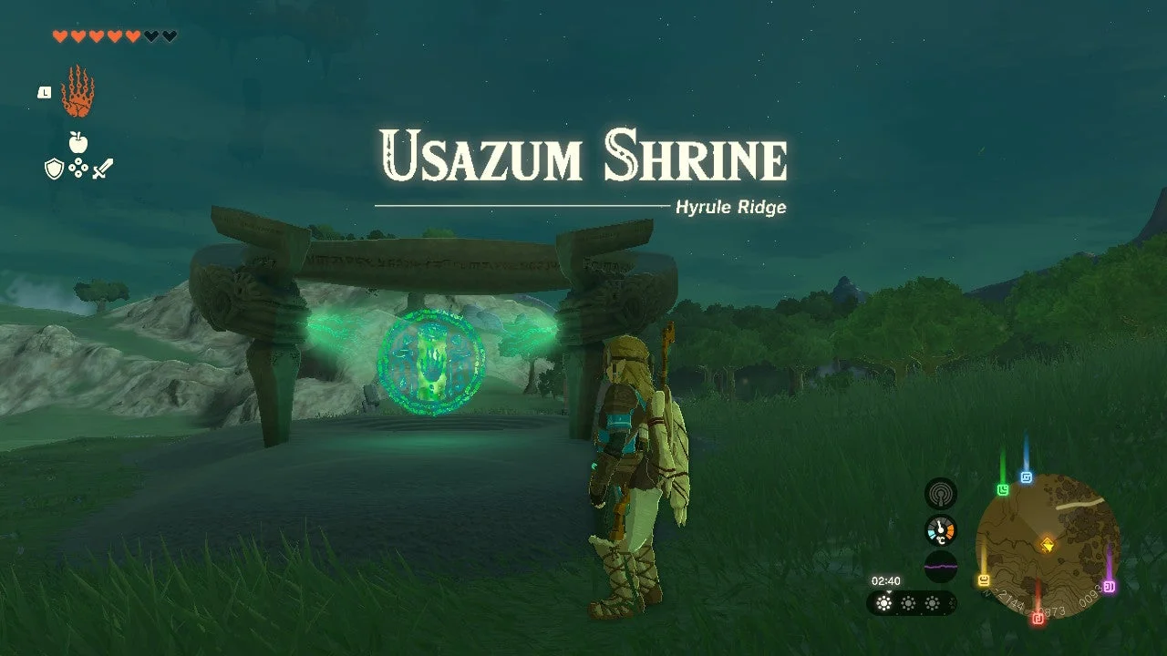 Usazum Shrine Walkthrough In Zelda: Tears Of The Kingdom