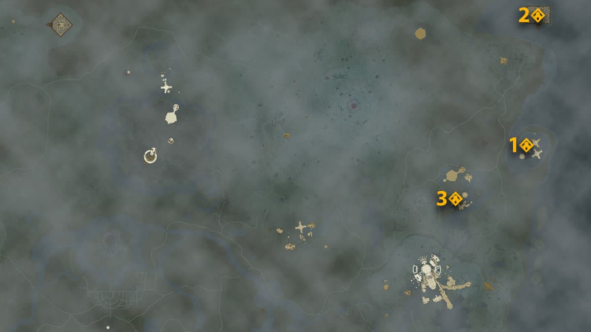 Akkala Sky Shrine map locations in Zelda: Tears of the Kingdom