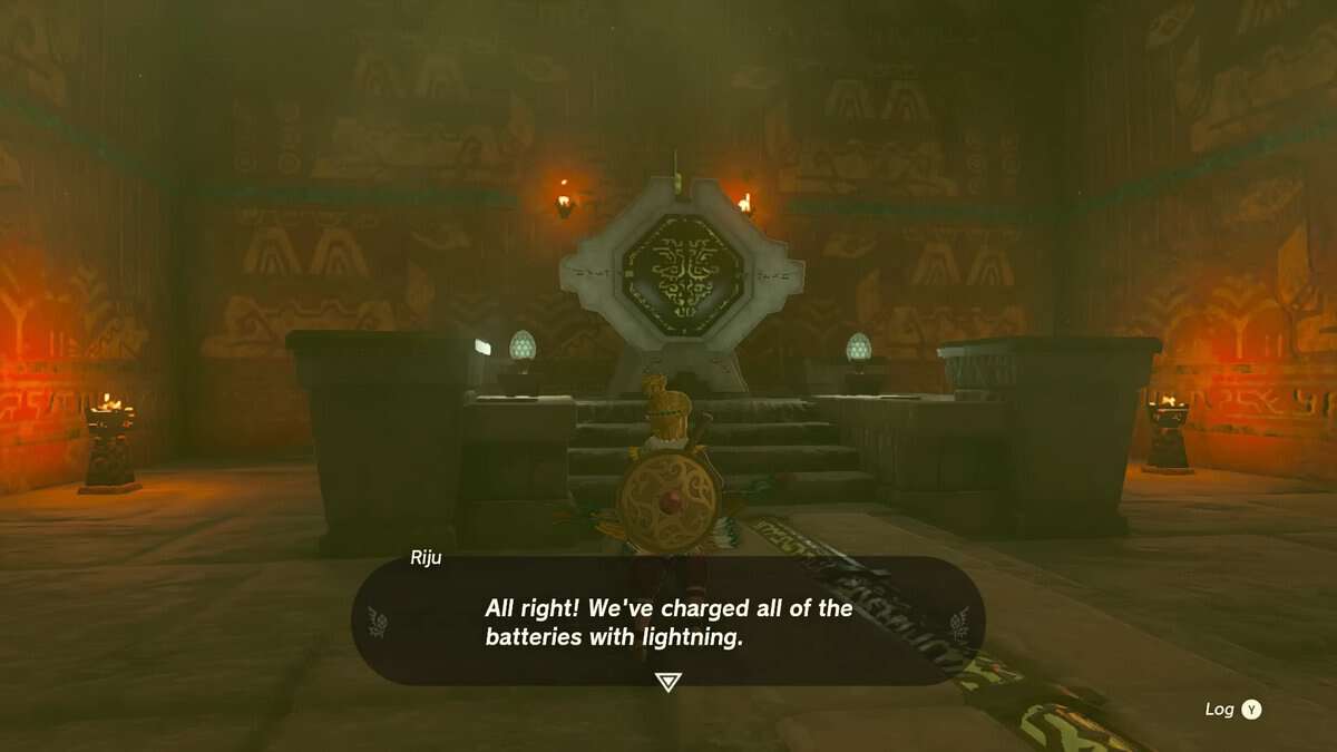 How To Charge Lightning Temple Batteries In Zelda: TotK