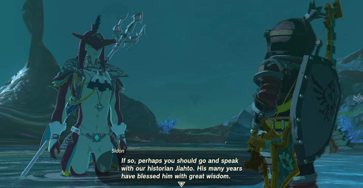 Zelda: Tears Of The Kingdom Jiahto At Toto Lake Location