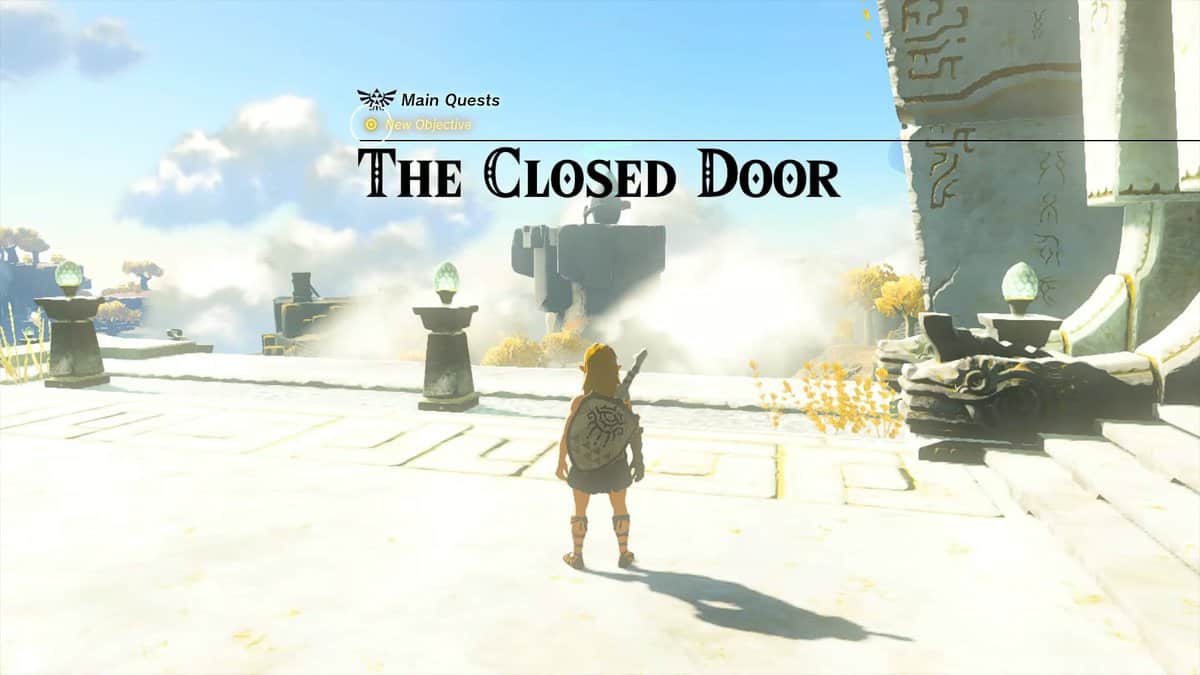 tears of the kingdom closed door