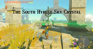 The South Hyrule Sky Crystal quest in Zelda TotK