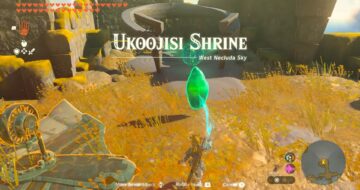 Ukoojisi Shrine in Zelda Tears Of The Kingdom