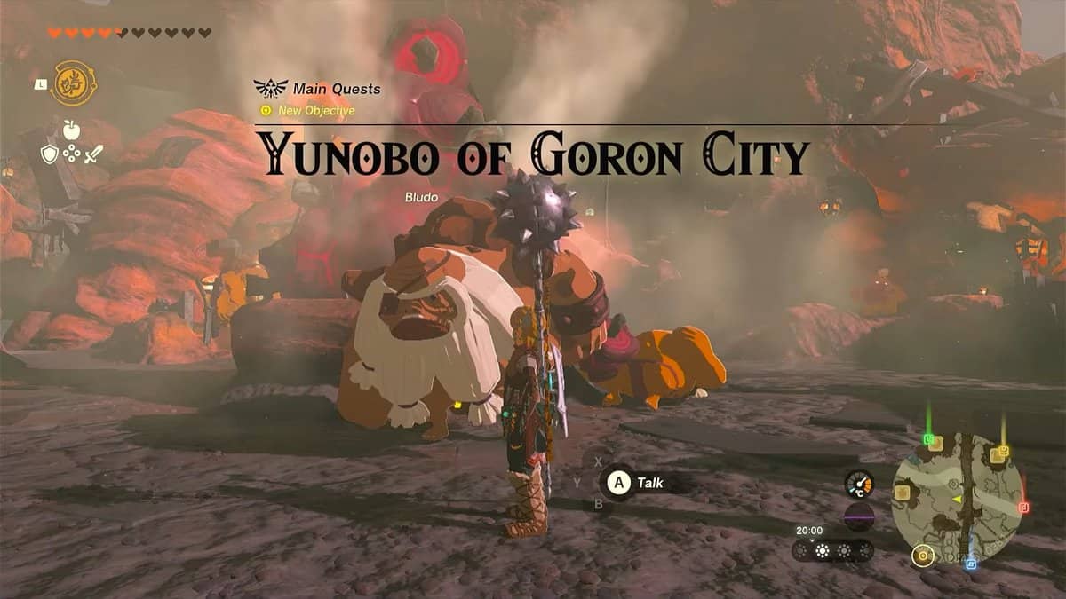 tears of the kingdom yunobo of goron
