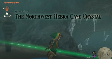 Zelda Tears of the Kingdom The Northwest Hebra Cave Crystal walkthrough