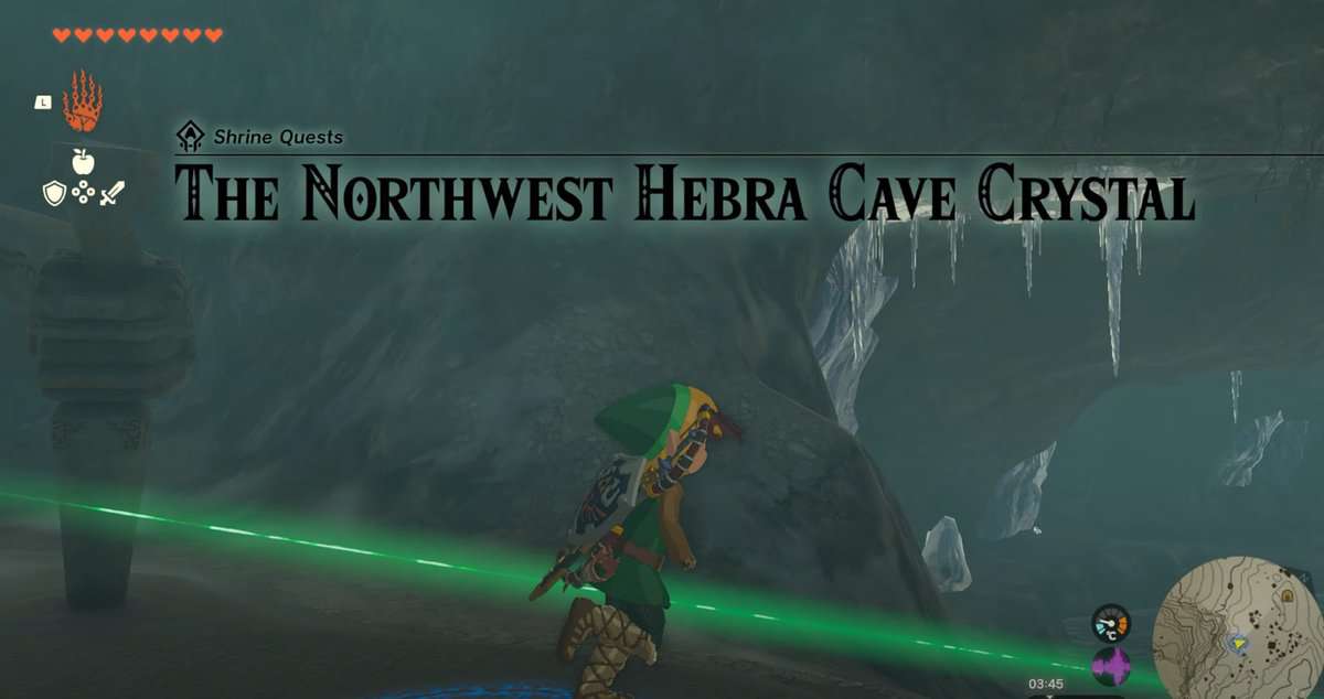 Zelda: Tears Of The Kingdom The Northwest Hebra Cave Crystal Guide